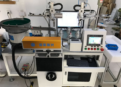 帶振篩自動化打標(biāo)機(jī)